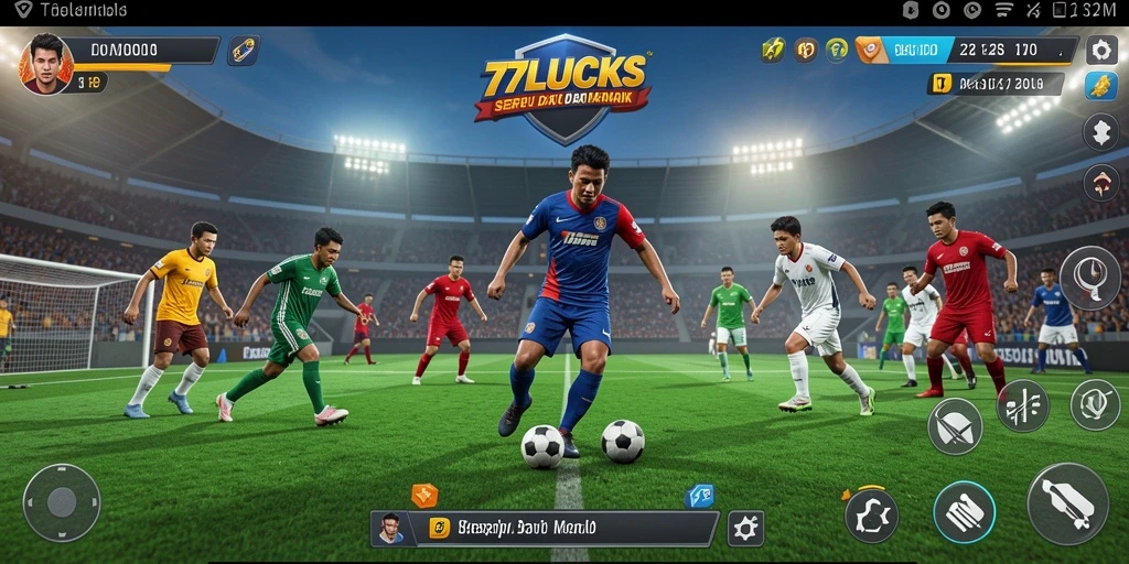 Tampilan screenshot gameplay 77LUCKS yang menarik dan penuh aksi.