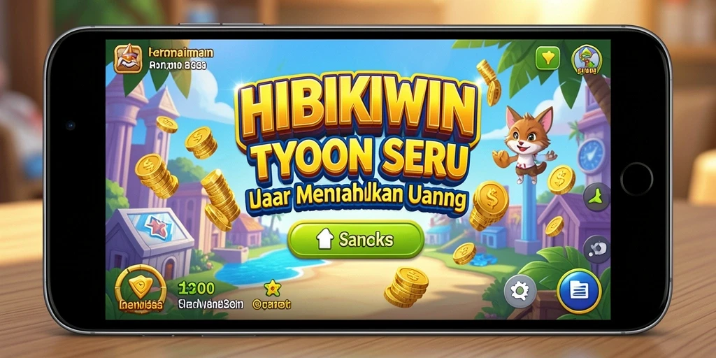 Tampilan gameplay HIBIKIWIN yang menarik dan penuh tantangan.